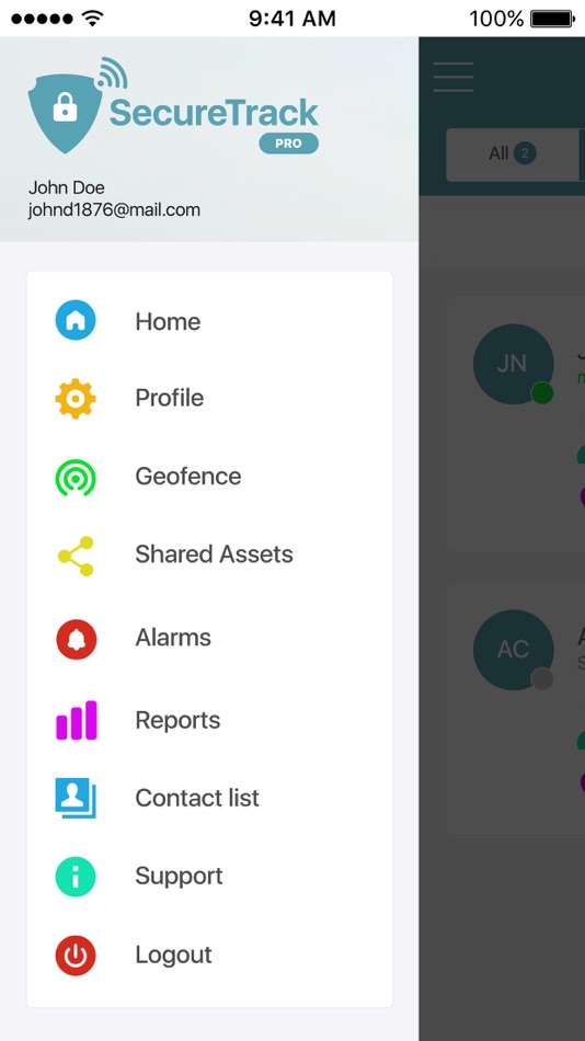 #2. SecureTrack (iOS) 由: M2M DATA GROUP LIMITED