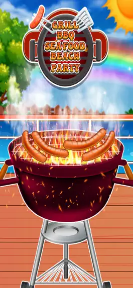 Game screenshot BBQ Sea Beach Food Fever Party apk