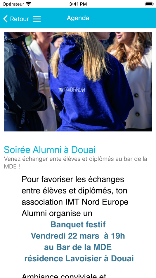 #4. IMT Nord Europe Alumni (iOS) 由: IMT Nord Europe Alumni