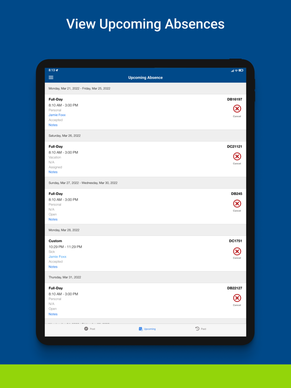 App screenshot