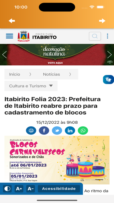 Itabirito Folía Screenshot