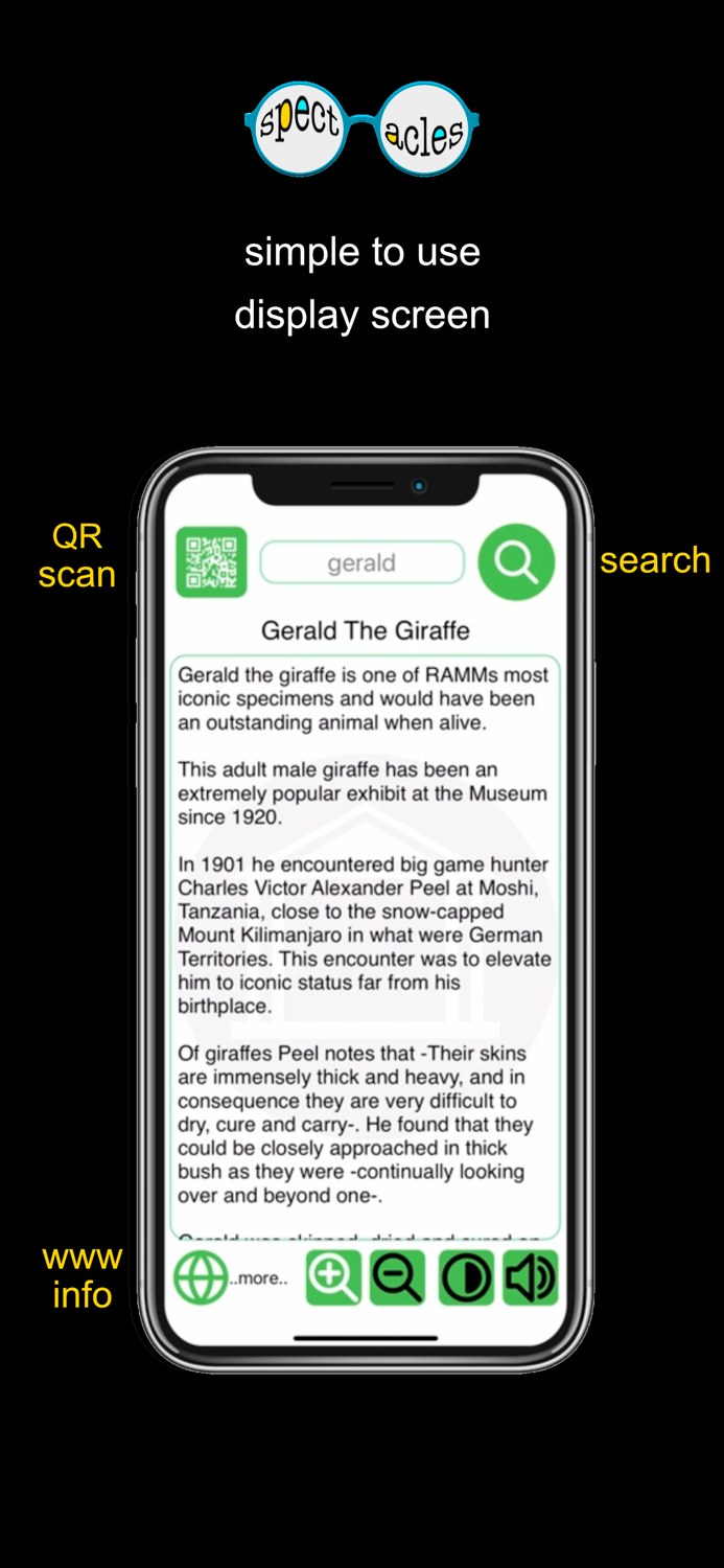 Spectacles Demonstration