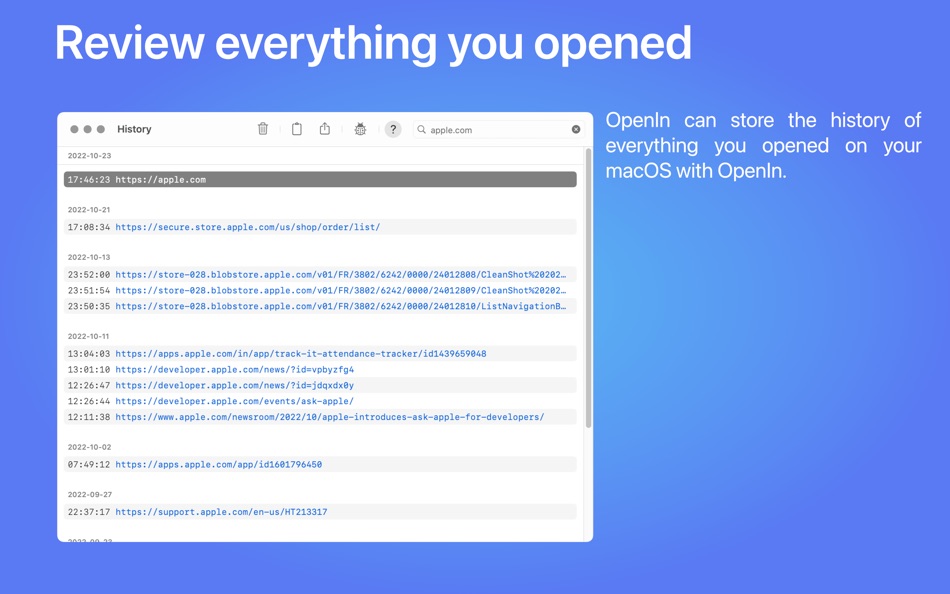 #6. OpenIn 4 Advanced Link Handler (macOS) 由: Loshadki, LLC