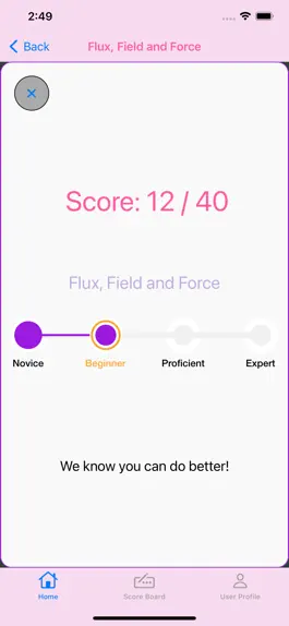 Game screenshot Grade 12 Math & Science hack