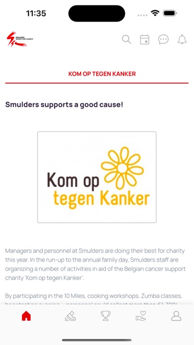 Smulders Sports for Charity Screenshot