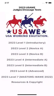 2023 usawe judges tests iphone screenshot 1