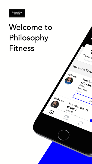 Philosophy Fitness Screenshot