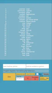 kelime notu iphone screenshot 1