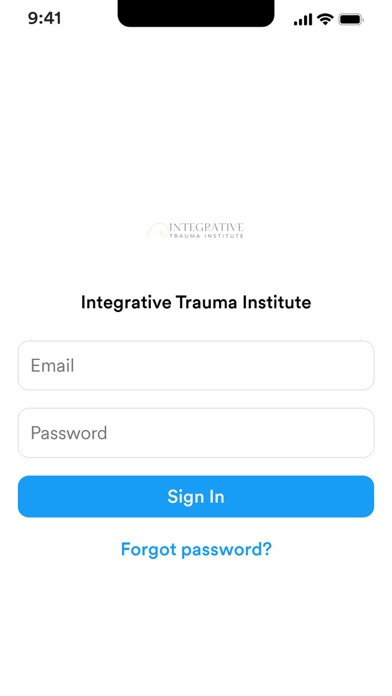 Integrative Trauma Institute Screenshot