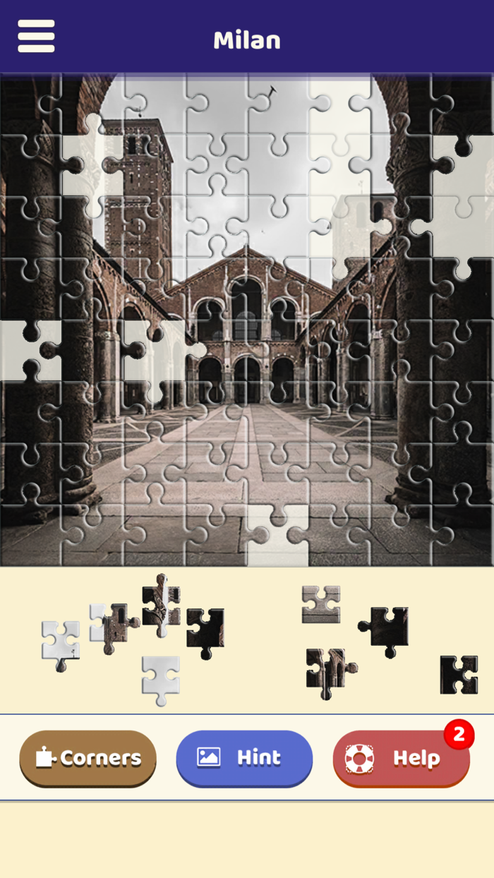 Milan Sightseeing Puzzle