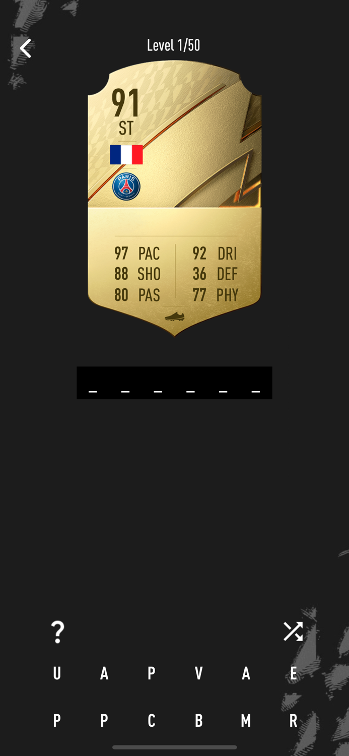 FUT Card Guess