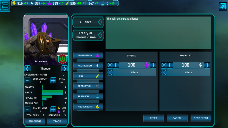 #4. Master of Vega (iOS) De: backGrid Responsive Technologies SL.