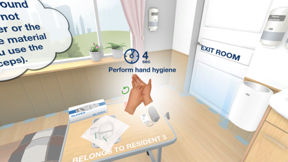 Tork VR Clean Hands Care Homes Screenshot