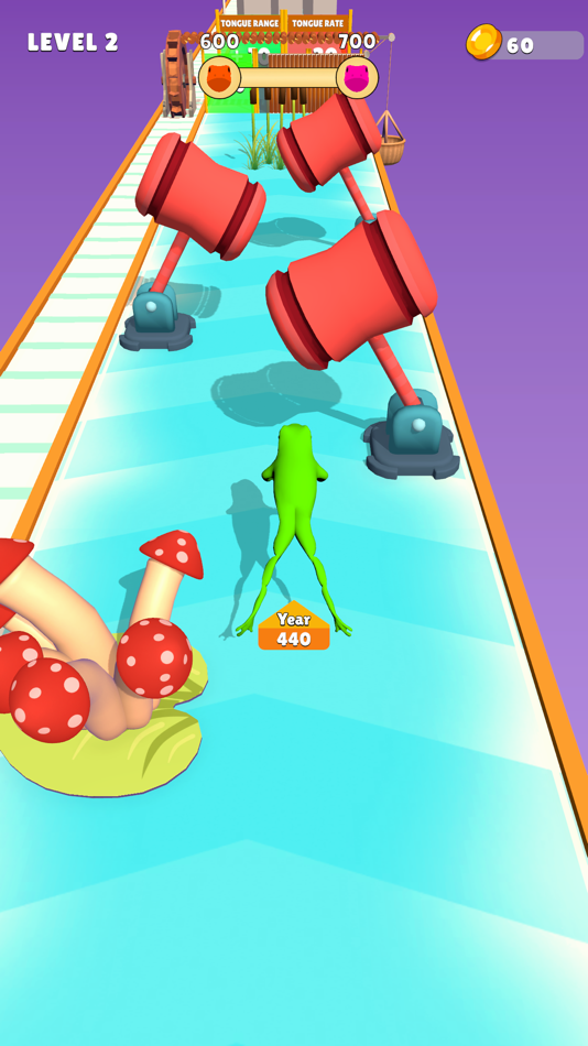 #4. Feed the Toad Run (iOS) 由: Rawky Studios