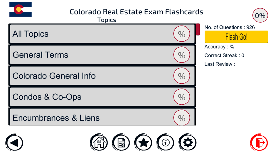 #2. CO Real Estate Exam Flashcards (iOS) 由: BeeSmart Unlimited LLC