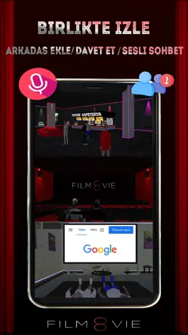 Game screenshot Filmoovie - Birlikte İzle apk