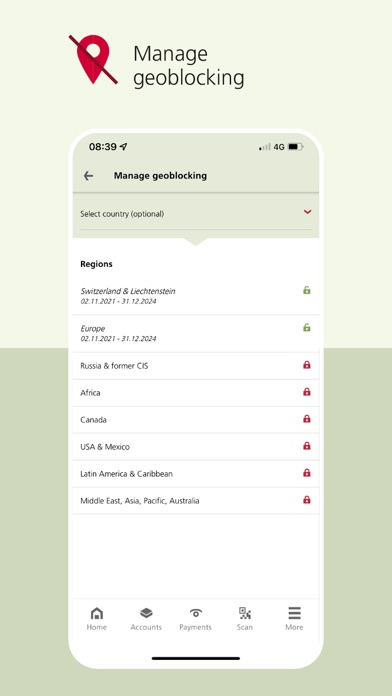 BEKB App – Mobile Banking Screenshot