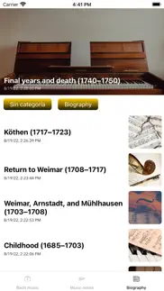 bach, music and his life iphone screenshot 4