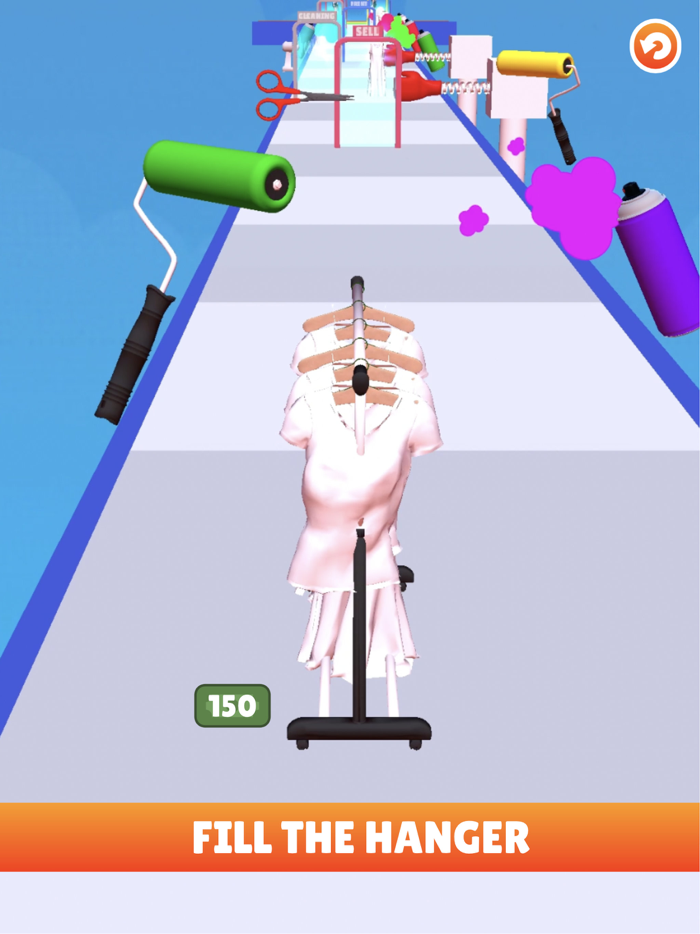 Clothing Vendor Rush