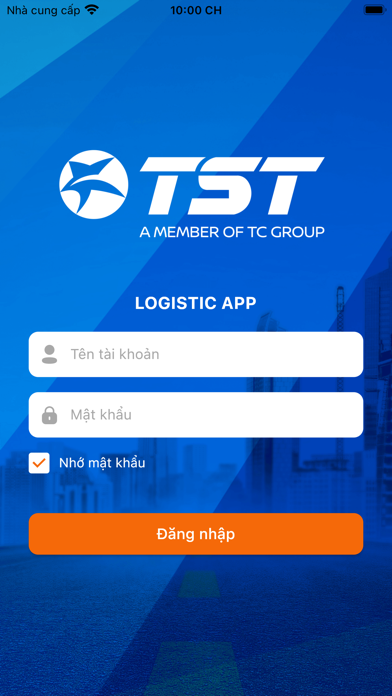 TST Logistics Screenshot