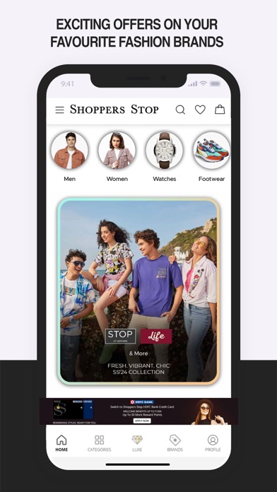 Shoppers Stop Fashion Shopping Screenshot