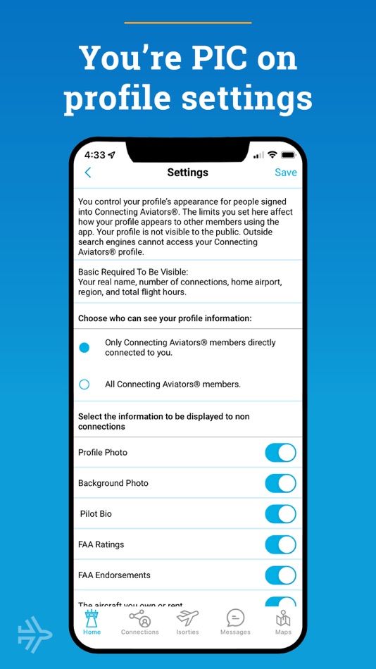 #3. Connecting Aviators® (iOS) 由: Connecting Aviators, LLC