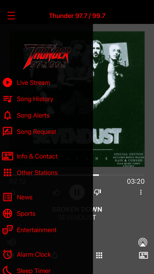 #3. Thunder 99.7 (iOS) 由: Alan Usher