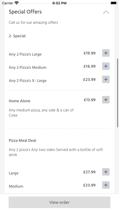 Milano Pizza, Hornchurch Screenshot