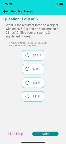 Game screenshot AQA GCSE Physics apk