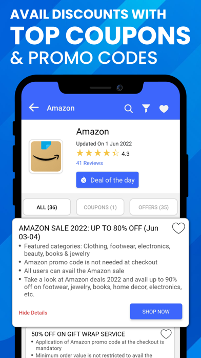 Zouton: Coupons & Promo Codes Screenshot