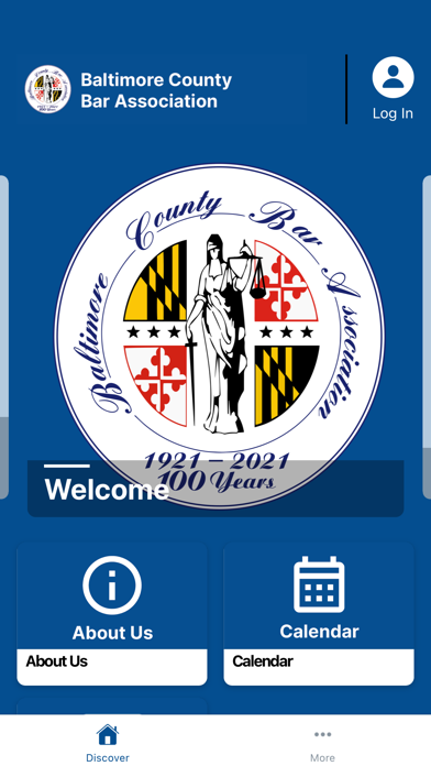 Baltimore County Bar Assn. Screenshot