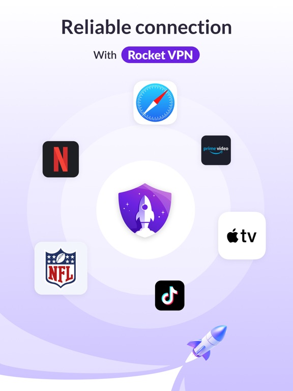Rocket VPN -  Fast & Stableのおすすめ画像1