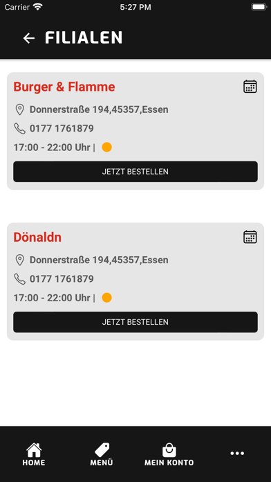 Burger & Flamme Screenshot