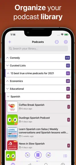 Game screenshot Mimir: Premium Podcast Player mod apk