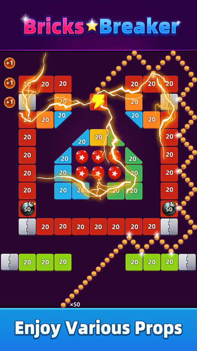 Bricks Breaker: Hit Ball Blast Screenshot