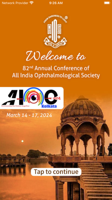 AIOS-All India Ophth. Society Screenshot