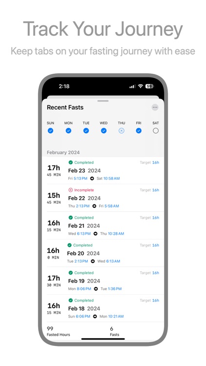 Marble: Intermittent Fasting screenshot-4