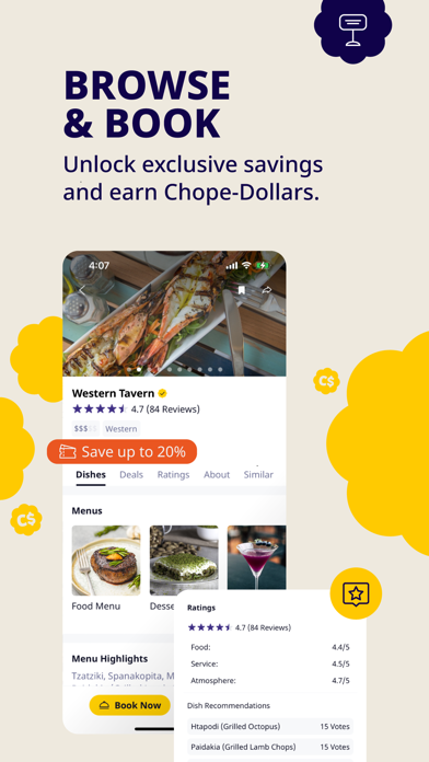 Chope - Dining Made Easy Screenshot