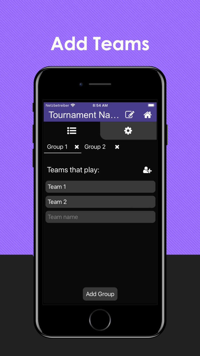 Tournament Competition Manager