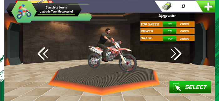 Motorcycle Rider Stunt 3D Sim