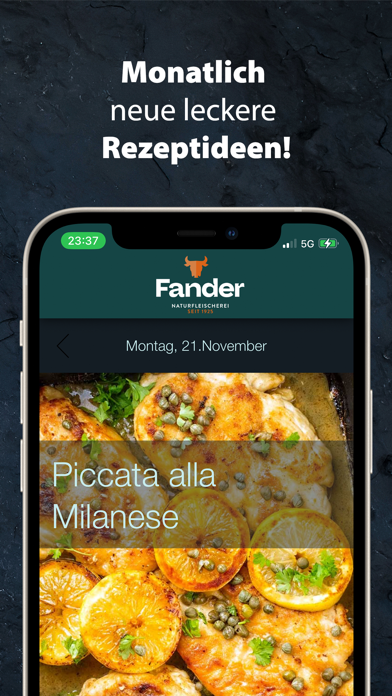 Naturfleischerei Fander Screenshot