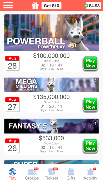 MidoLotto: Play the Lottery Screenshot