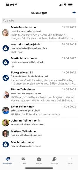 Game screenshot vhs.cloud Messenger apk