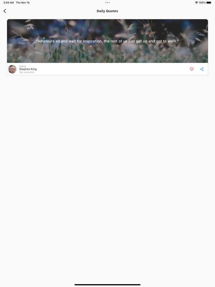 Inspired - Daily Motivation