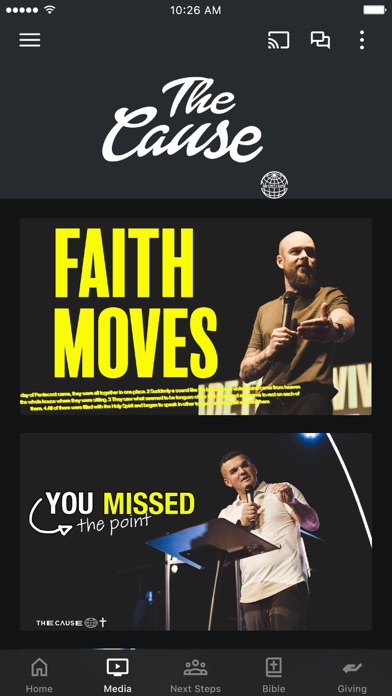 The Cause Church | ID Screenshot