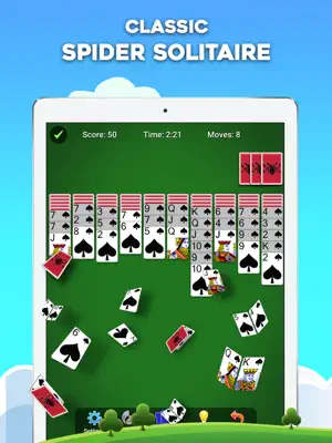 Spider Solitaire: Card Game+