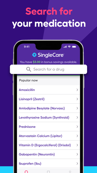 SingleCare Rx Pharmacy Coupons Screenshot