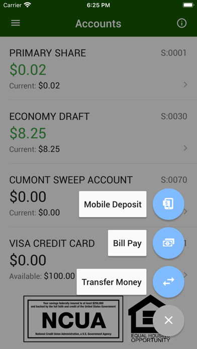 Fergus Federal CU Screenshot