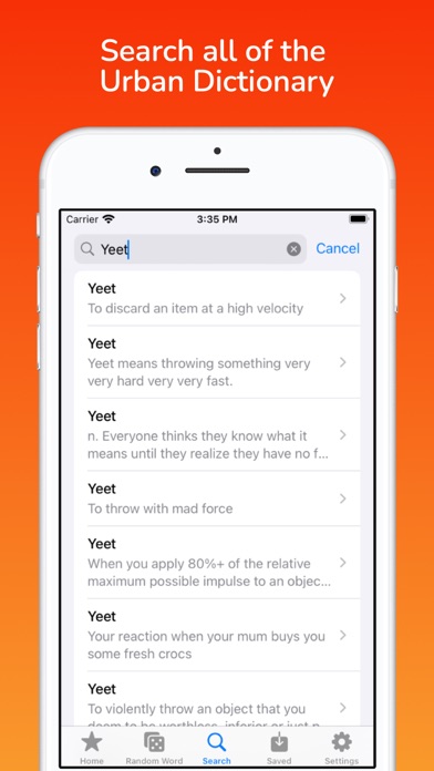 UrbanWatch - Slang Dictionary Screenshot