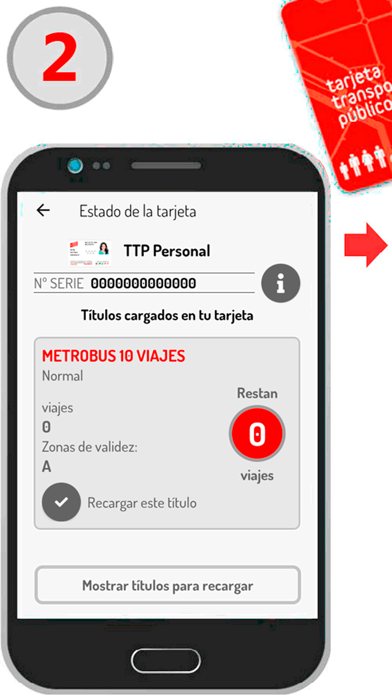 Tarjeta Transporte screenshot 2